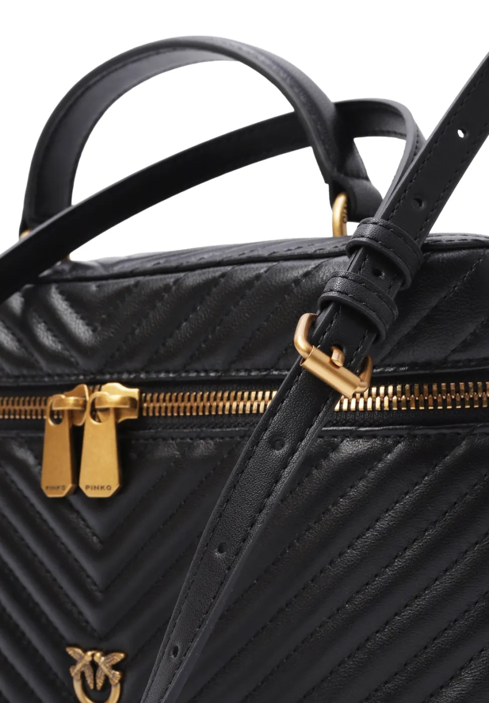 CLASSIC LOVE PUFF CL SHEEP NAPPA - black — фото 6