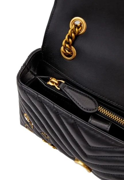 LADY LOVE BAG PUFF MAGIC PINS – Black — фото 5