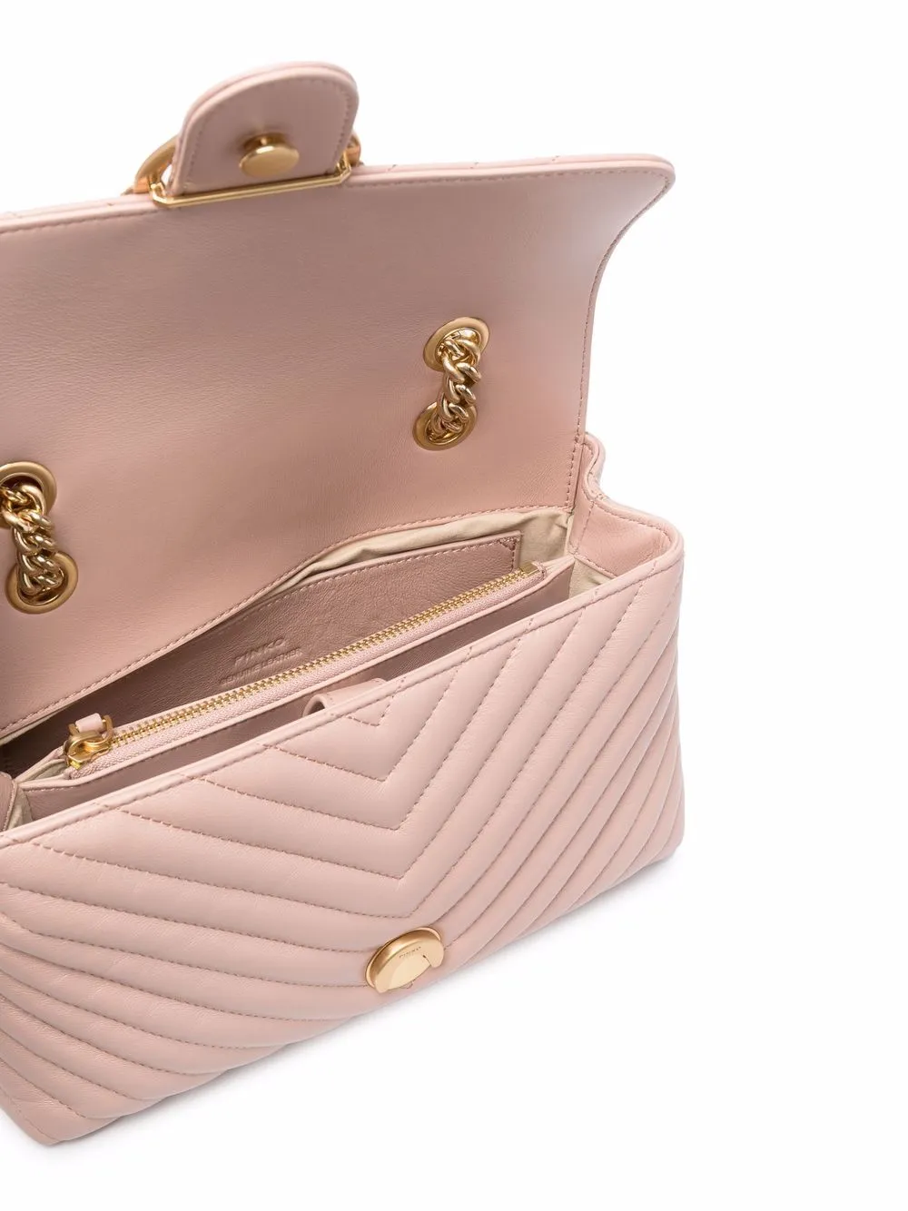 LADY LOVE BAG PUFF - pink gold — фото 4