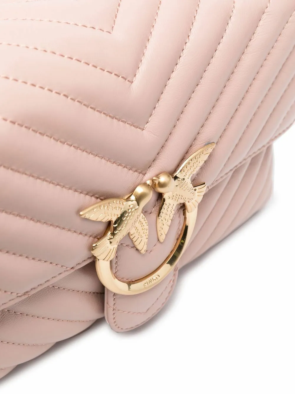 LADY LOVE BAG PUFF - pink gold — фото 5