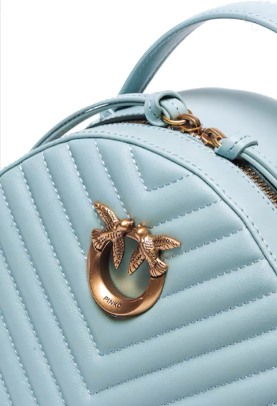 LOVE BACKPACK - tiffany blue — фото 4