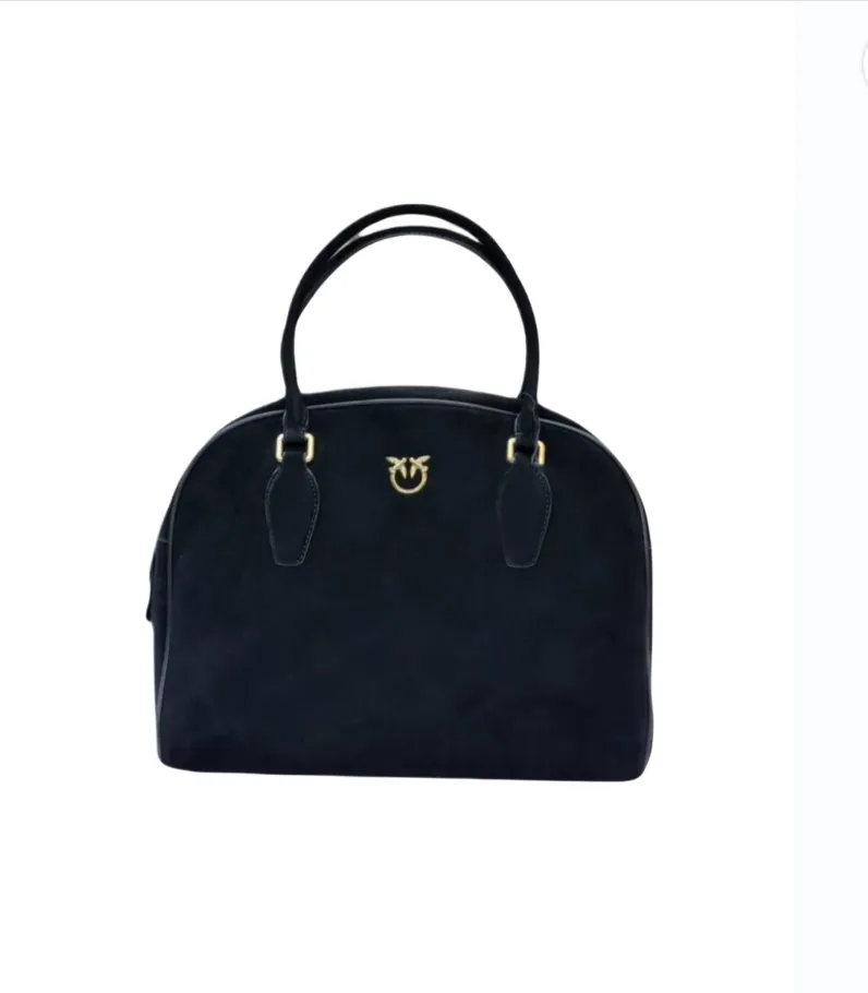LOVE BAG CLASSIC MARPESIA SATCHEL SUEDE - black