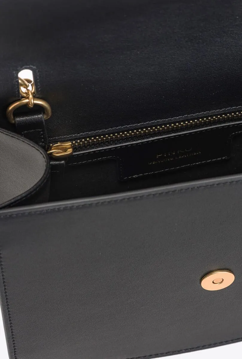 LOVE BAG CLICK TOP HANDLE – black — фото 3
