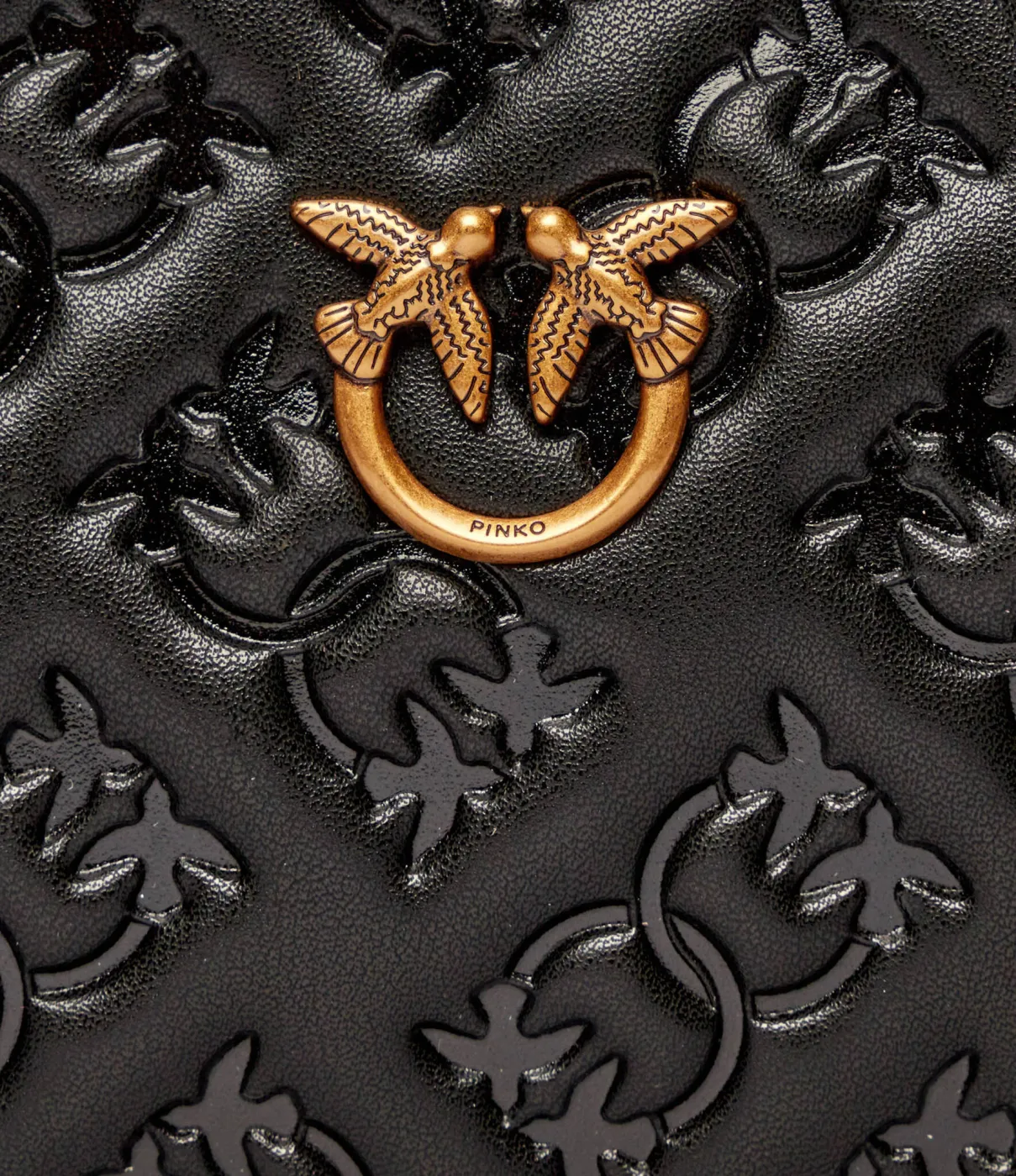 LOVE BAG HALF MOON MINI - black — фото 7