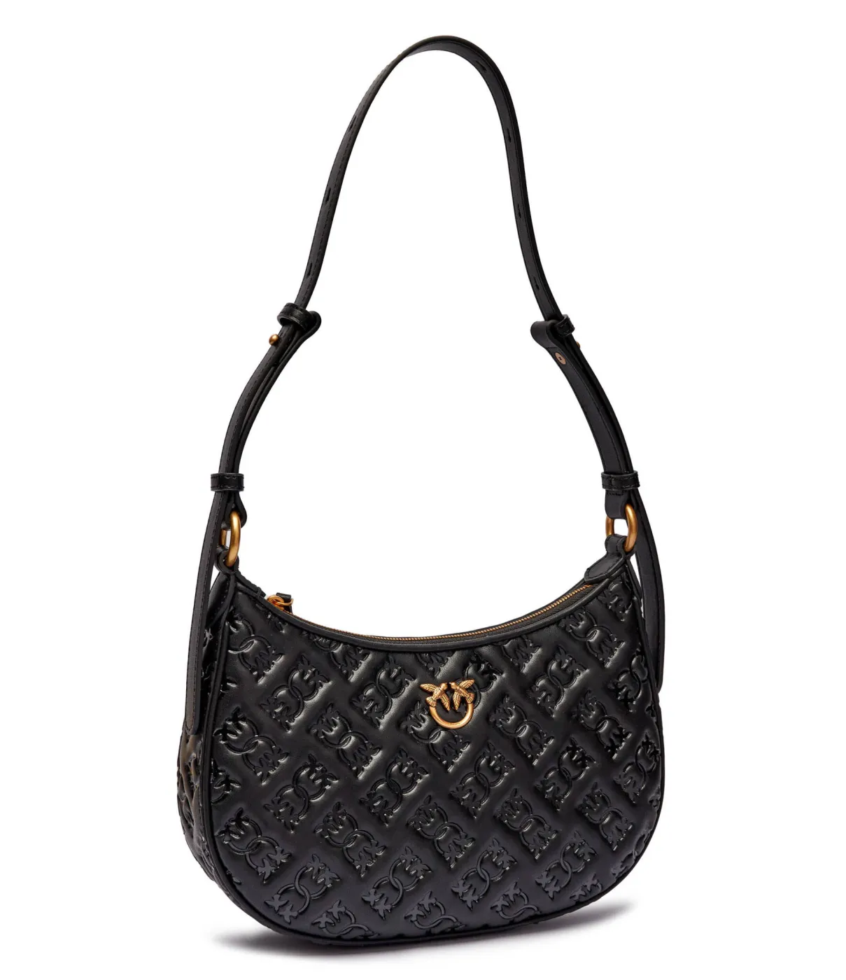 LOVE BAG HALF MOON MINI - black — фото 8