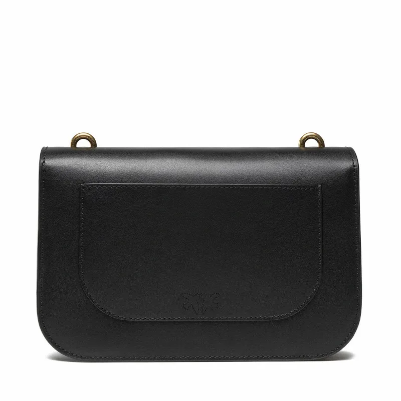MINI LOVE BAG BELL SIMPLY – black/gold — фото 2
