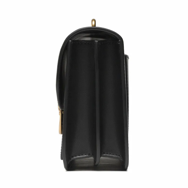 MINI LOVE BAG BELL SIMPLY – black/gold — фото 4