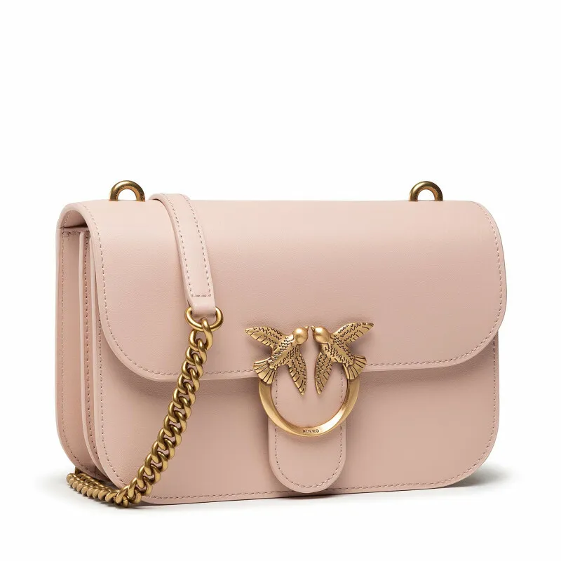 MINI LOVE BAG BELL SIMPLY – dusty pink — фото 3