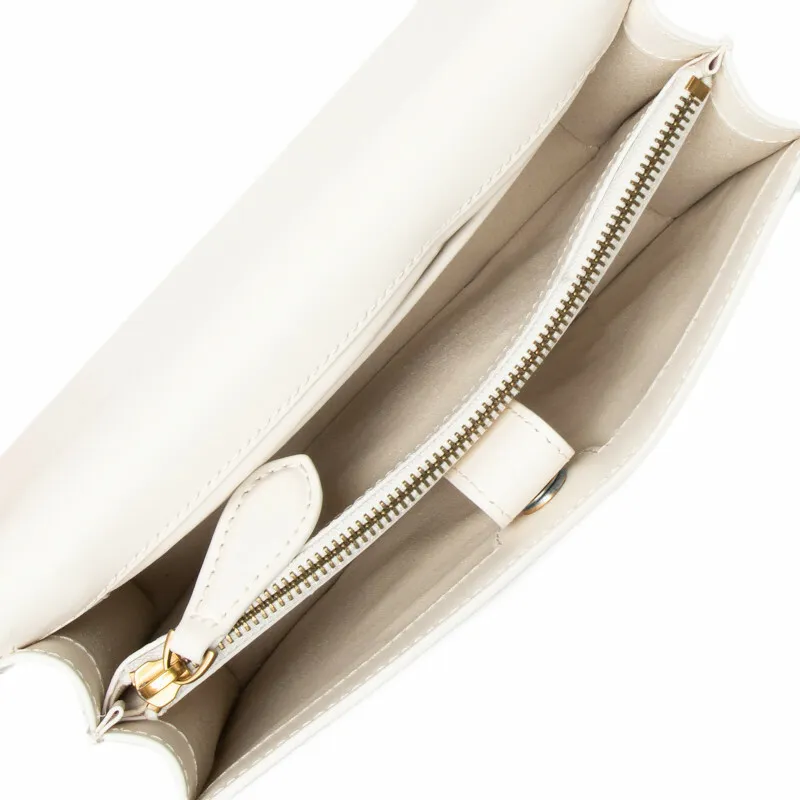 MINI LOVE BAG BELL SIMPLY – white — фото 5