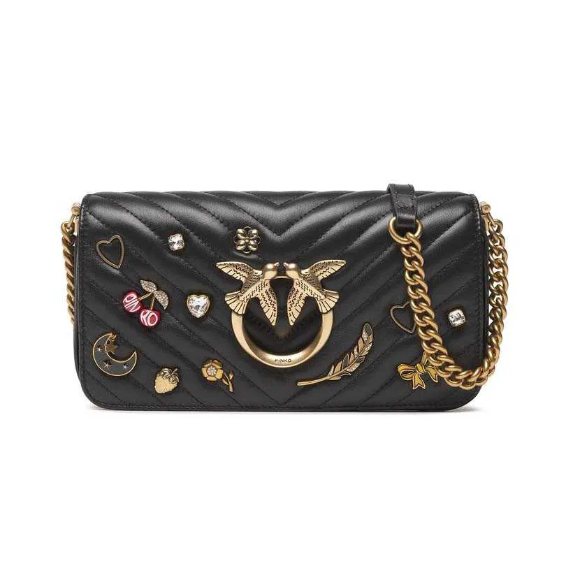 MINI LOVE BAG CLICK BAGUETTE MAGIC – BLACK — фото 1