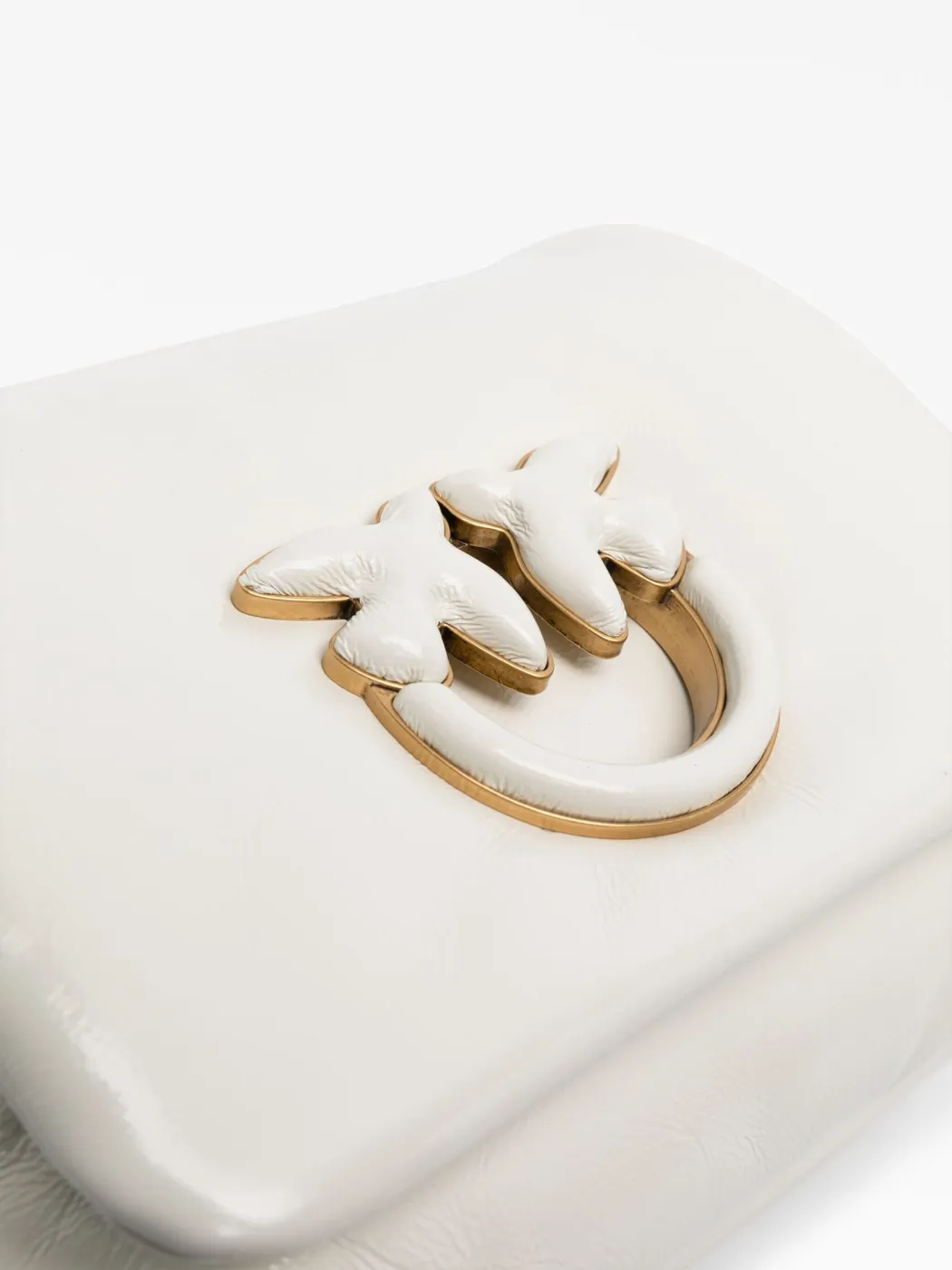 MINI LOVE BAG CLICK PUFF - white — фото 4