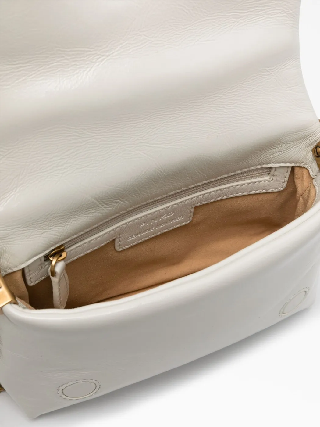 MINI LOVE BAG CLICK PUFF - white — фото 5