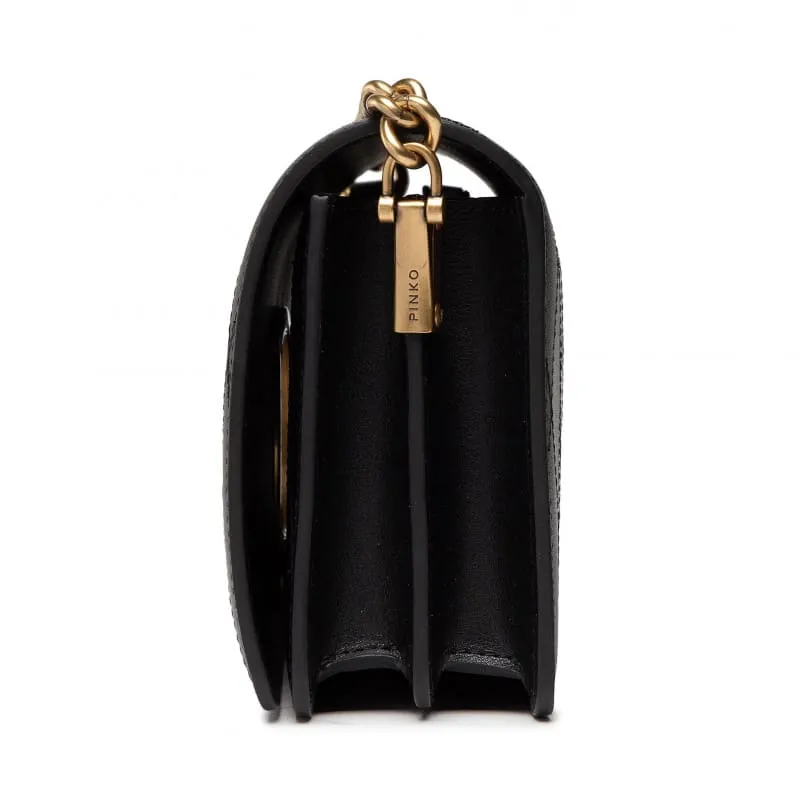 MINI LOVE BAG CLICK WAVE LOGO – black — фото 4