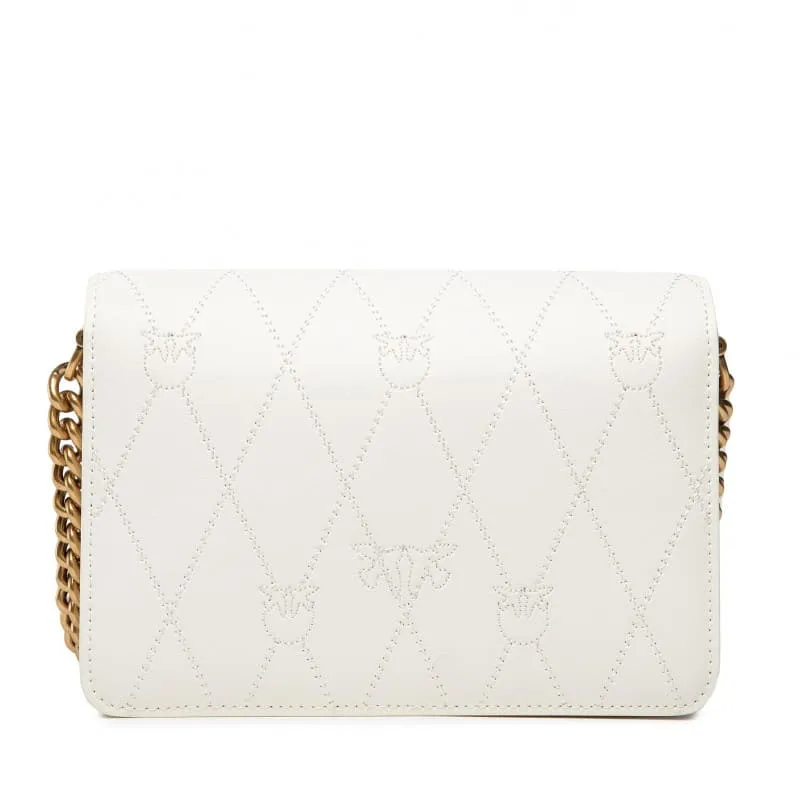 MINI LOVE BAG CLICK WAVE LOGO – white — фото 2