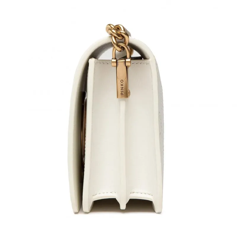 MINI LOVE BAG CLICK WAVE LOGO – white — фото 4