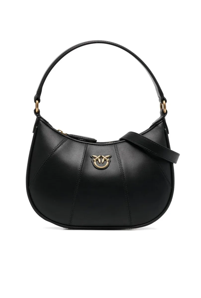 MINI LOVE BAG HALF MOON SIMPLY – black