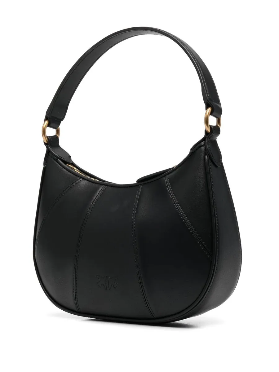 MINI LOVE BAG HALF MOON SIMPLY – black — фото 4
