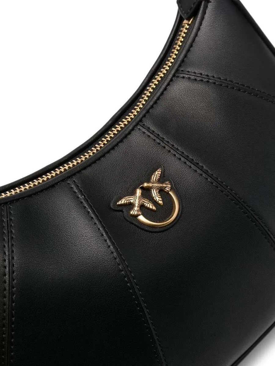 MINI LOVE BAG HALF MOON SIMPLY – black — фото 6