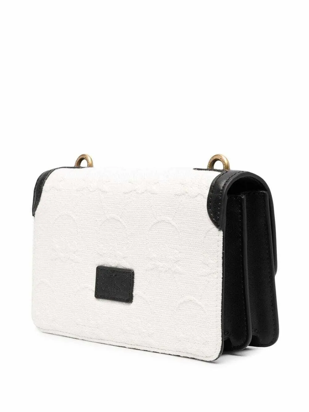 MINI LOVE BAG ICON FRAMED LOGO – black — фото 4
