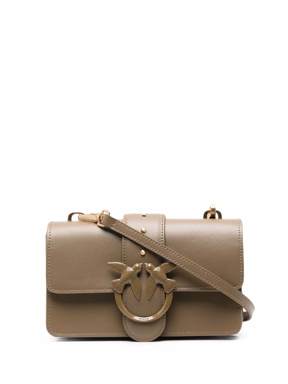 MINI LOVE BAG ICON MAXI CHAIN – ashen walnut — фото 3