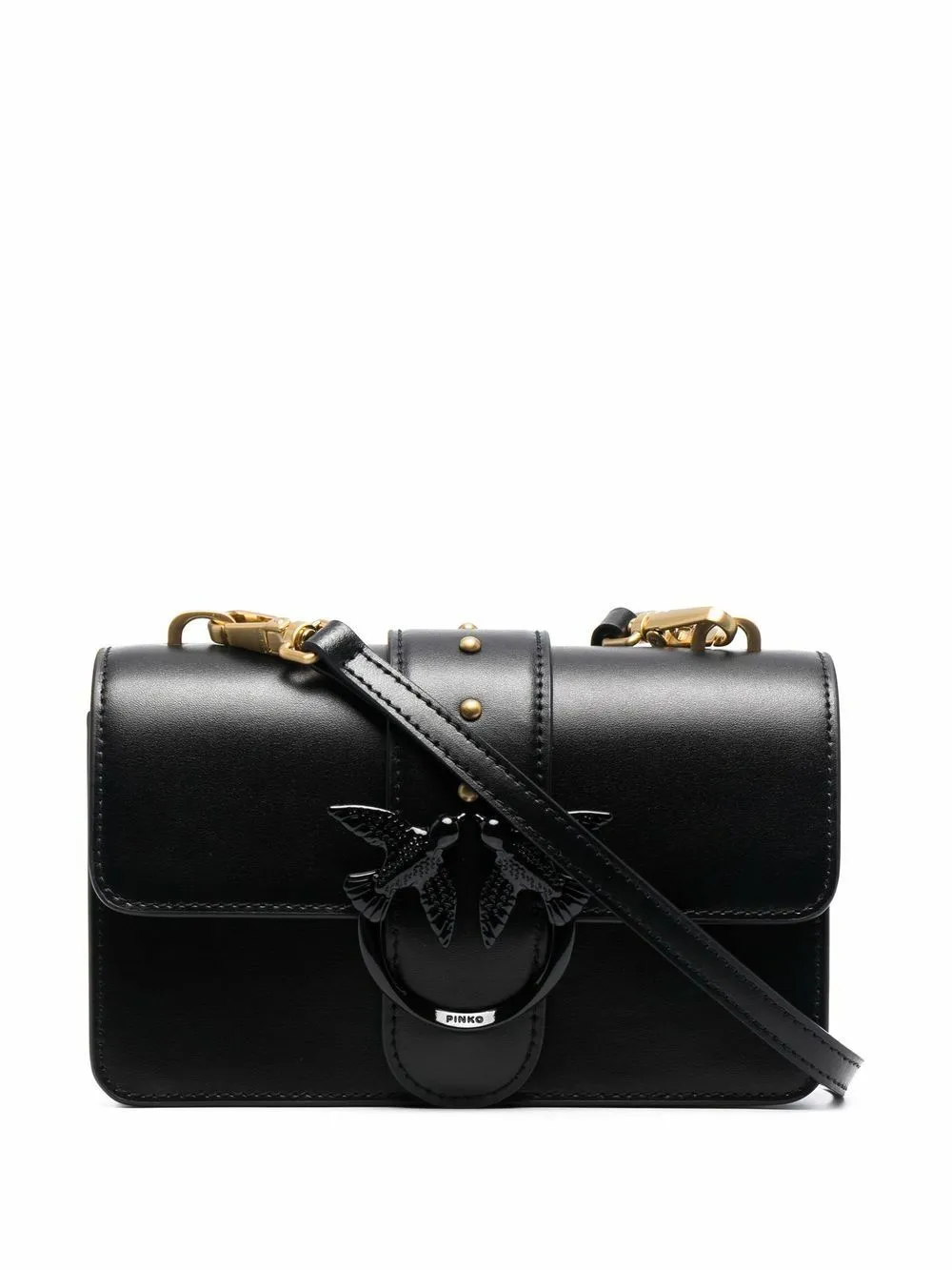 MINI LOVE BAG ICON MAXI CHAIN – black — фото 3