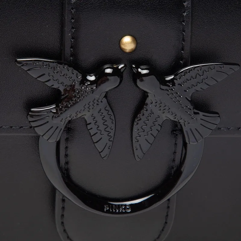 MINI LOVE BAG ICON MAXI CHAIN – black — фото 7