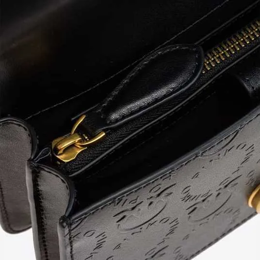 MINI LOVE BAG ICON NEW MONOGRAM - black — фото 3