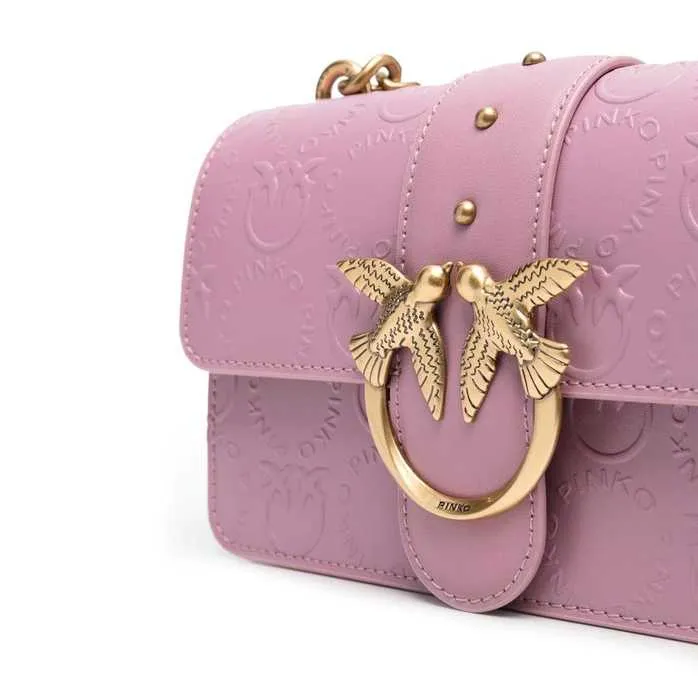 MINI LOVE BAG ICON NEW MONOGRAM - pink — фото 3