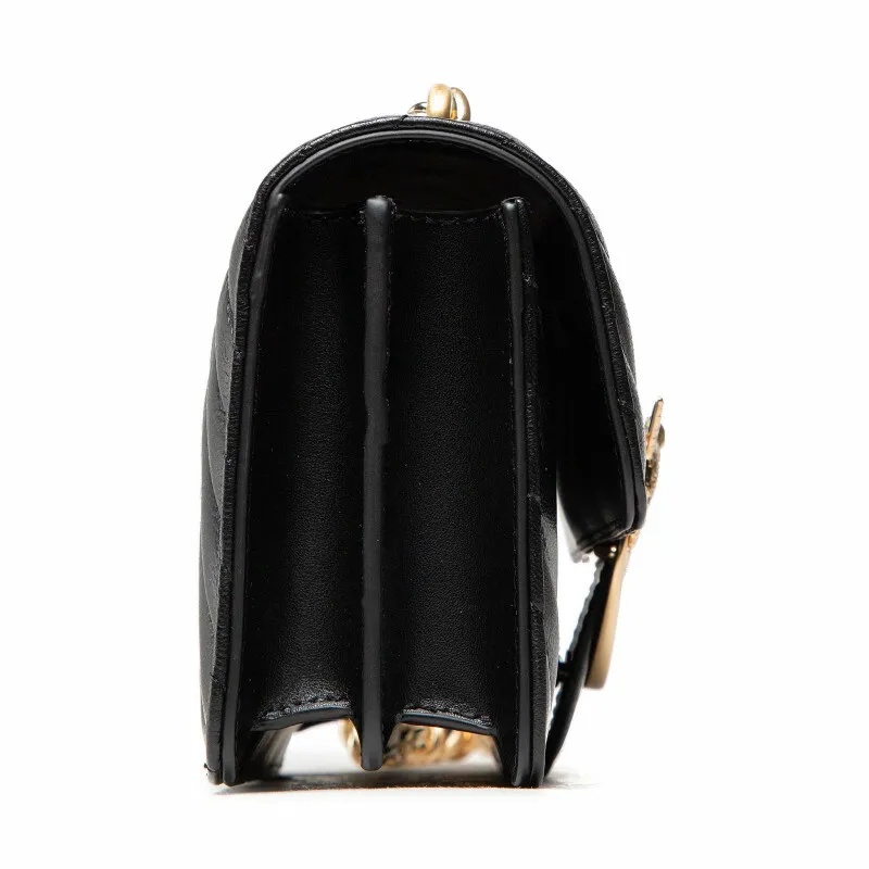 MINI LOVE BAG ICON V QUILT – black — фото 4