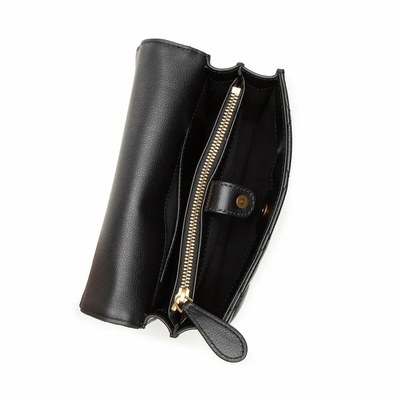 MINI LOVE BAG ICON V QUILT MIX - black — фото 5