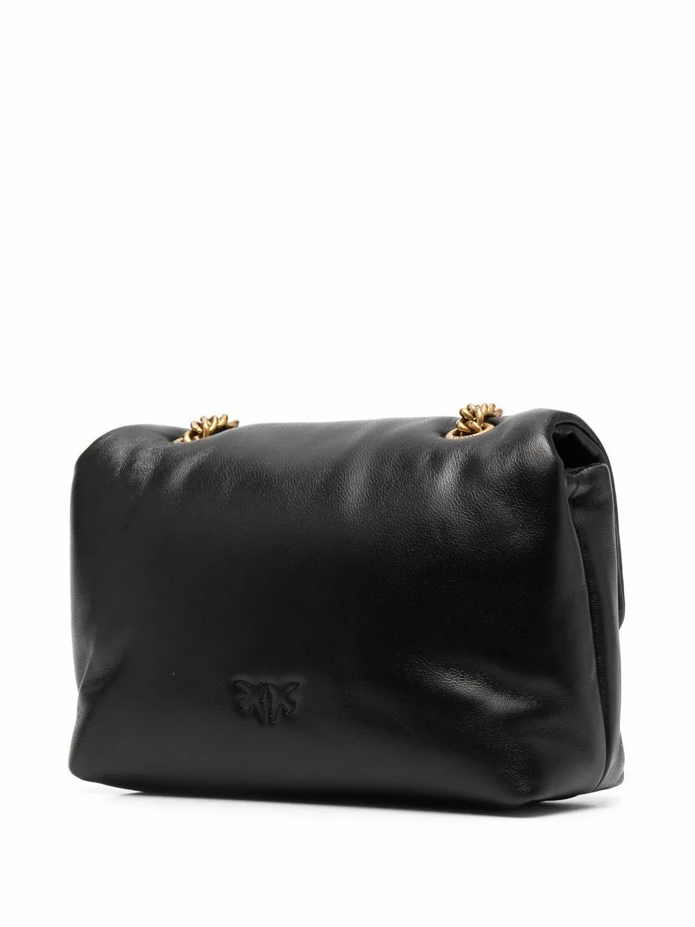 MINI LOVE BAG MINI PUFF LOGO JEVEL – black — фото 3
