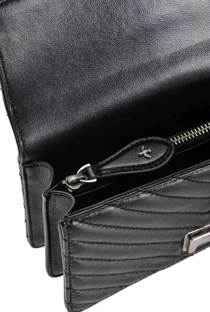 MINI LOVE BAG MIX - black/silver — фото 4