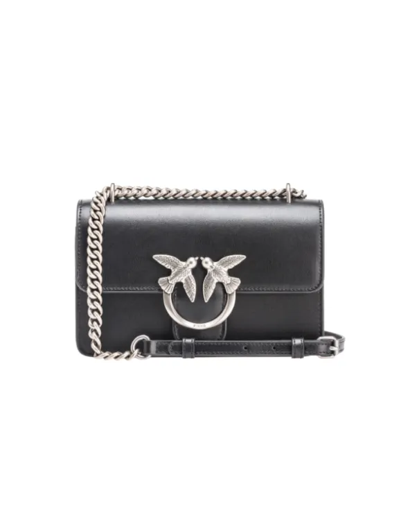 MINI LOVE BAG ONE SIMPLY – black/silver — фото 1