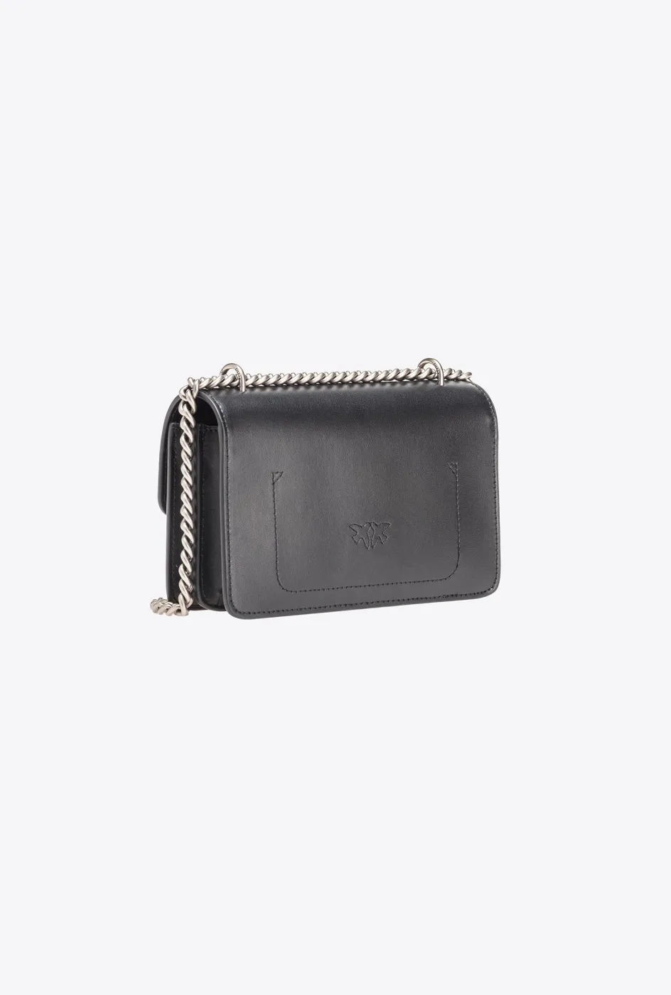 MINI LOVE BAG ONE SIMPLY – black/silver — фото 2