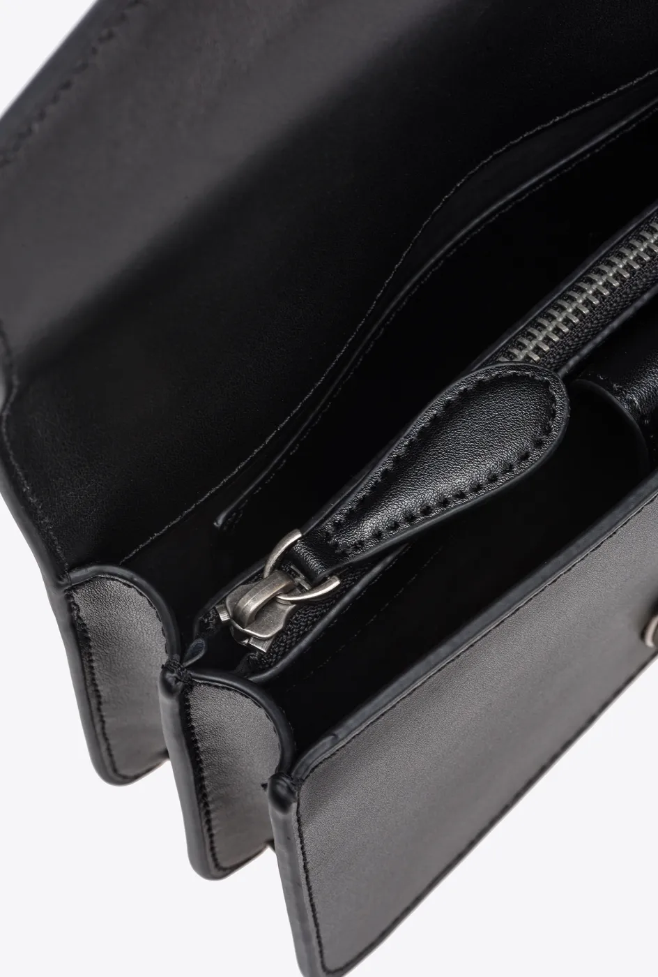MINI LOVE BAG ONE SIMPLY – black/silver — фото 5