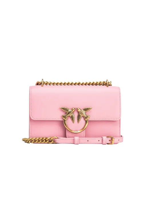 MINI LOVE BAG ONE SIMPLY – blush pink -antique gold — фото 1