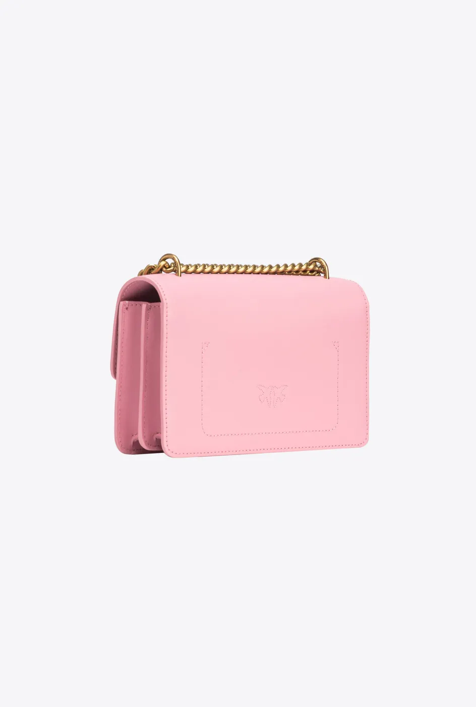 MINI LOVE BAG ONE SIMPLY – blush pink -antique gold — фото 2
