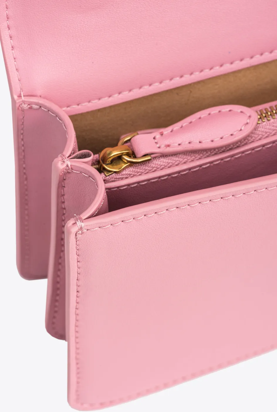 MINI LOVE BAG ONE SIMPLY – blush pink -antique gold — фото 4