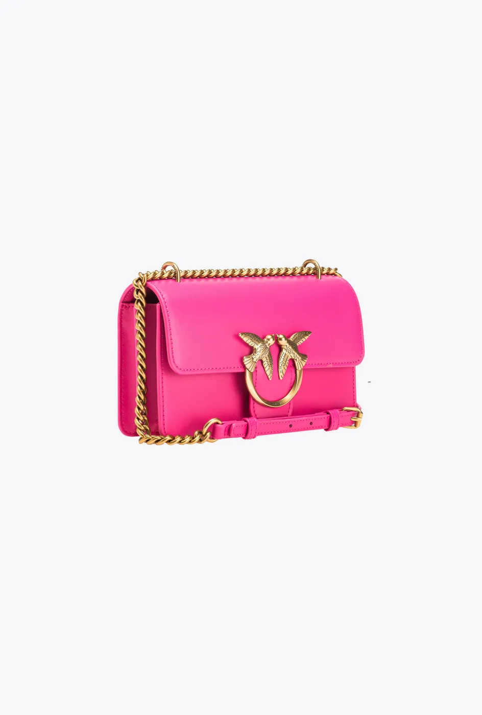 MINI LOVE BAG ONE SIMPLY – pink-antique gold — фото 5