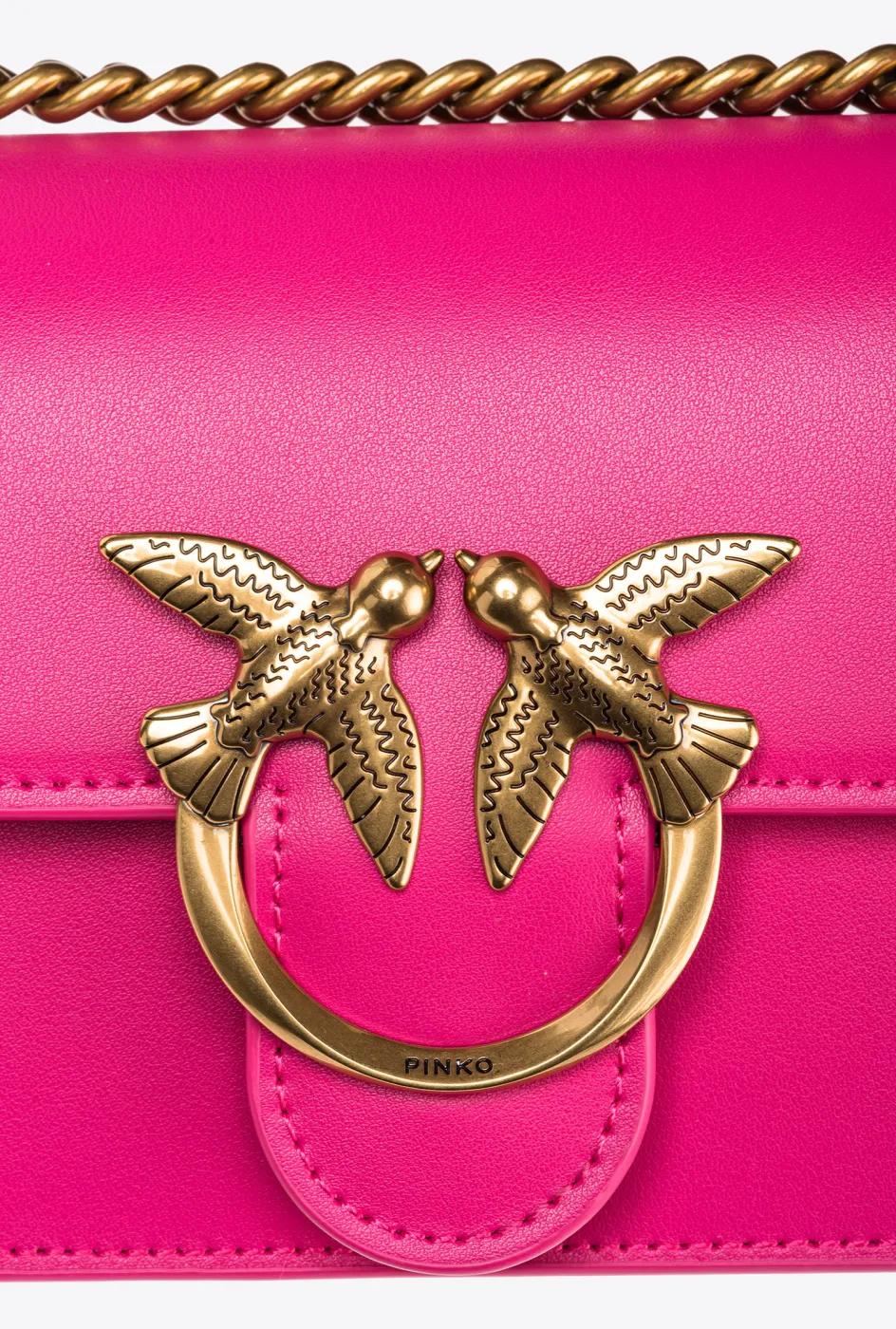 MINI LOVE BAG ONE SIMPLY – pink-antique gold — фото 6
