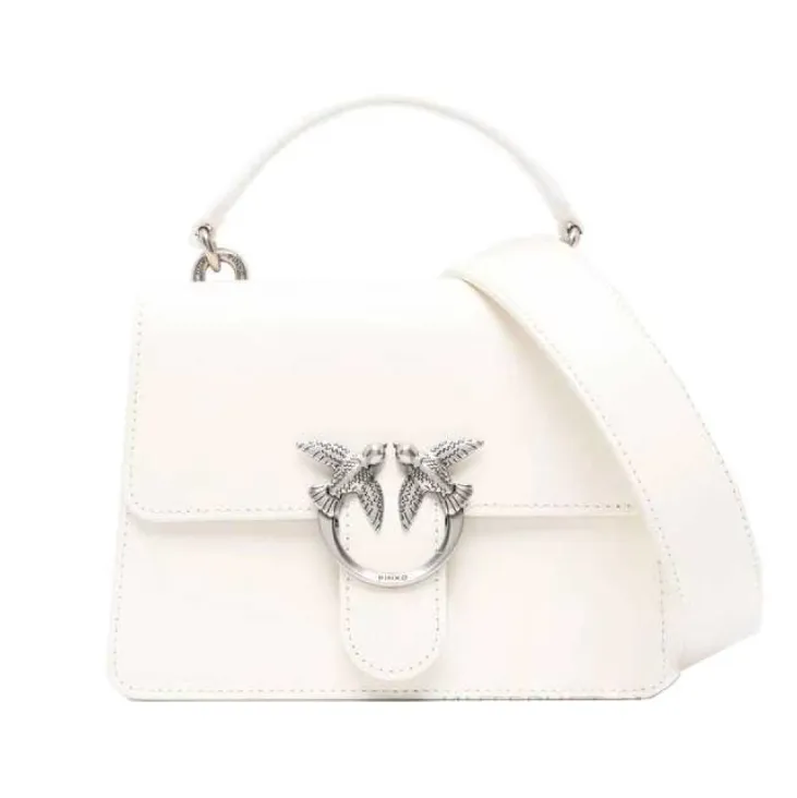 MINI LOVE BAG ONE TOP HANDLE LIGHT SIMPLY – Light/Silver — фото 1