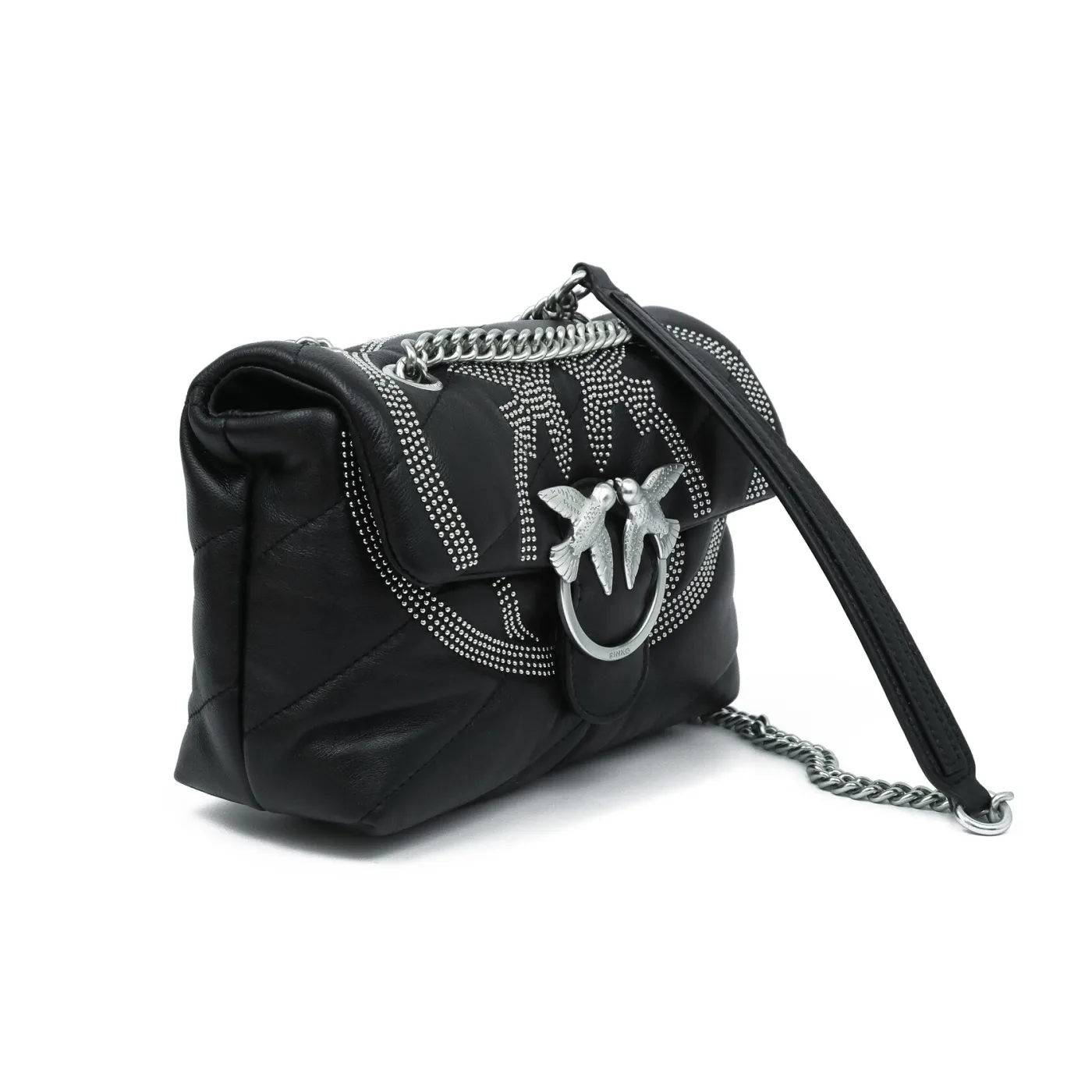 MINI LOVE BAG PUFF MAXI QUILT - black — фото 3