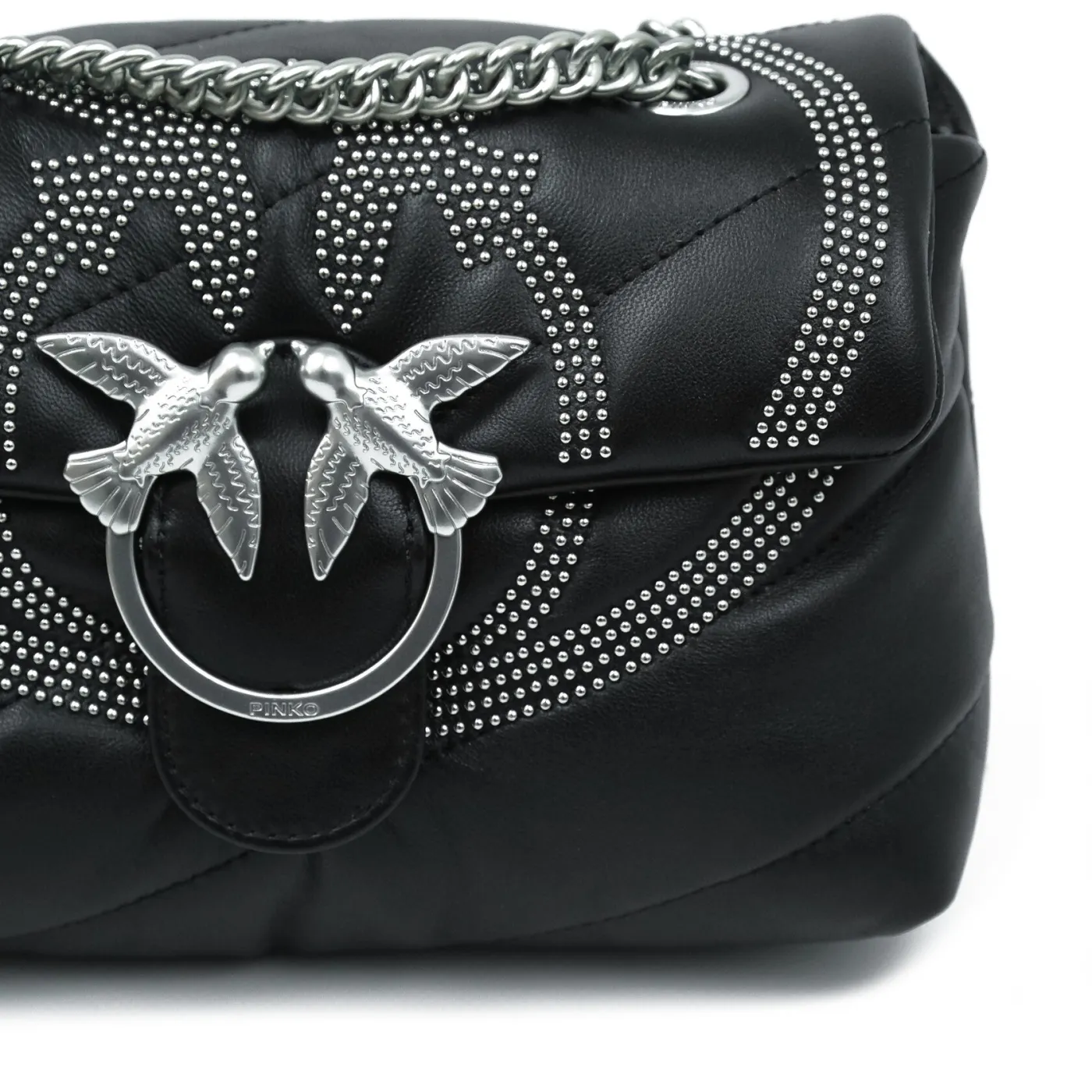 MINI LOVE BAG PUFF MAXI QUILT - black — фото 5