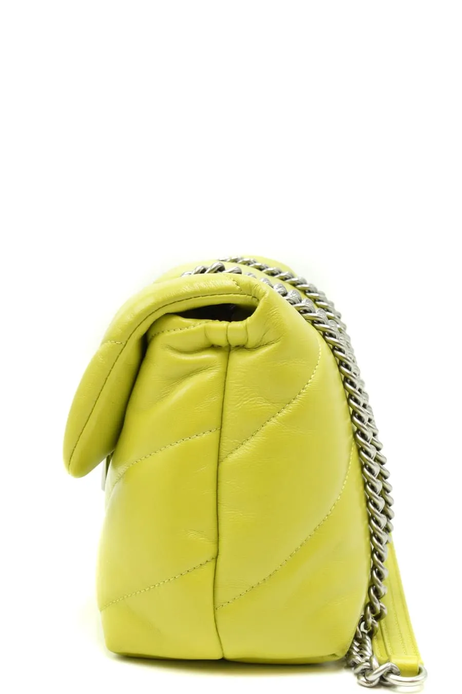 MINI LOVE BAG PUFF MAXI QUILT – citronella — фото 4