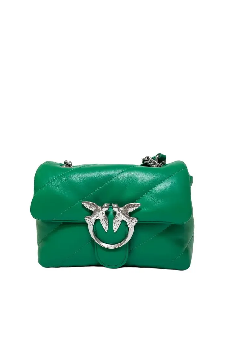 MINI LOVE BAG PUFF MAXI QUILT – green — фото 1