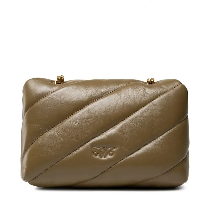 CLASSIC LOVE BAG PUFF MAXI QUILT JEWEL – olive — фото 5