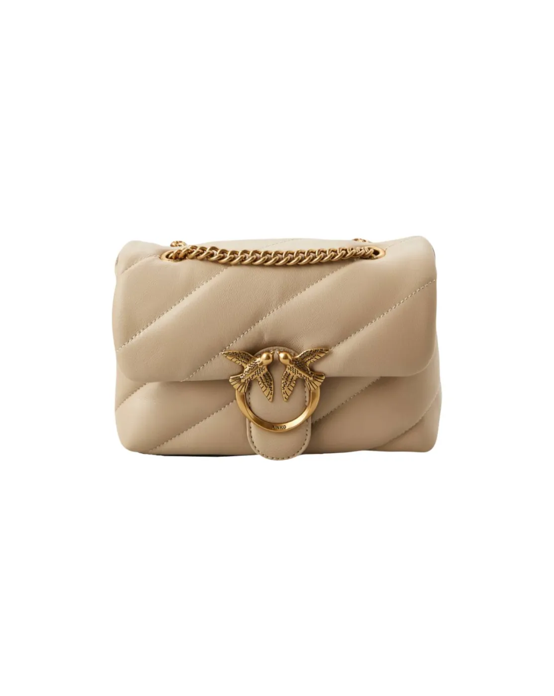 MINI LOVE BAG PUFF MAXI QUILT – sand — фото 1