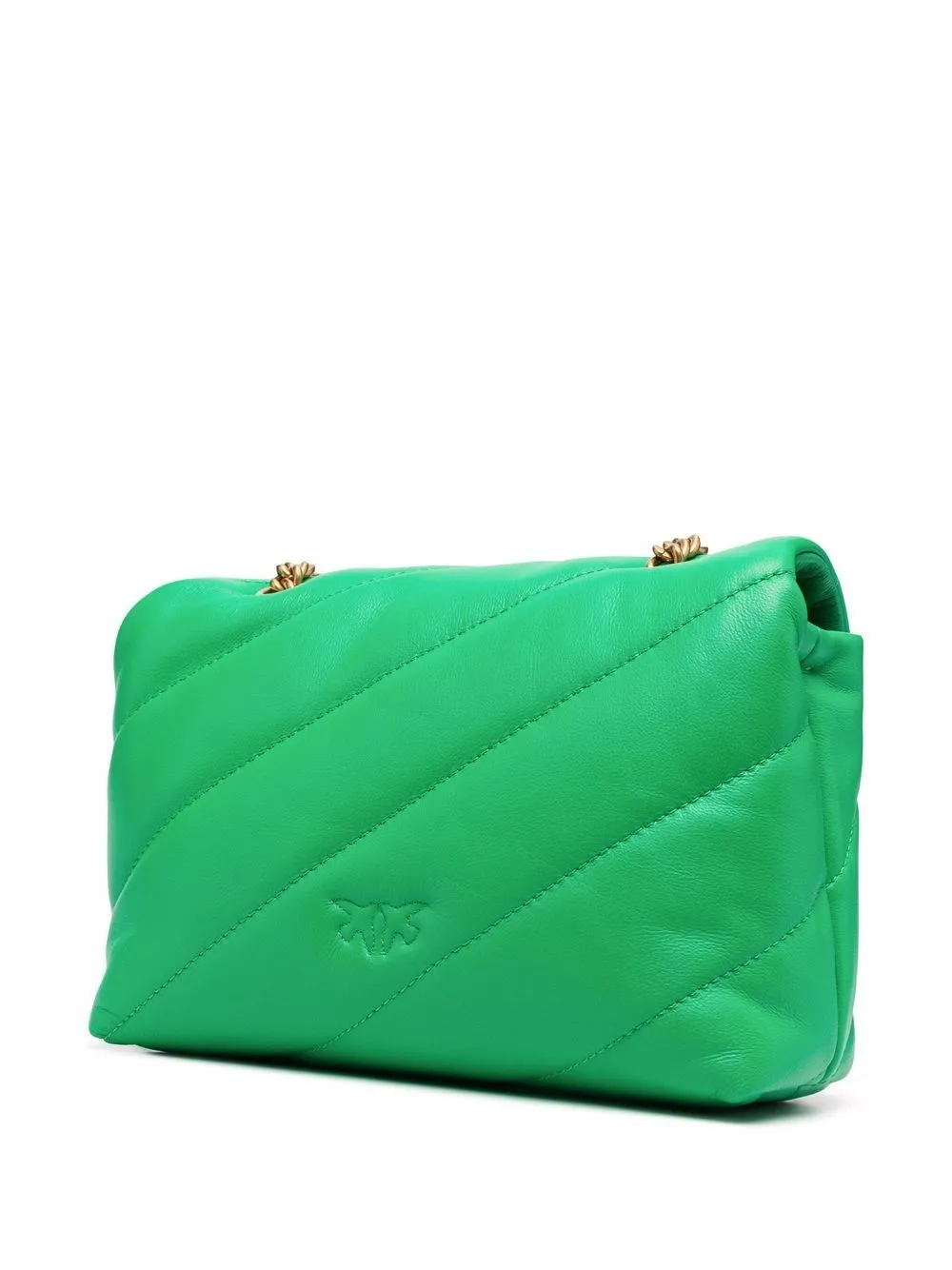 MINI LOVE BAG PUFF MAXI QUILT – turquoise — фото 4