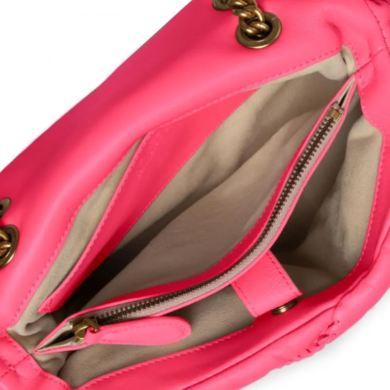 MINI LOVE BAG PUFF RUFFLE – fuchsia — фото 4