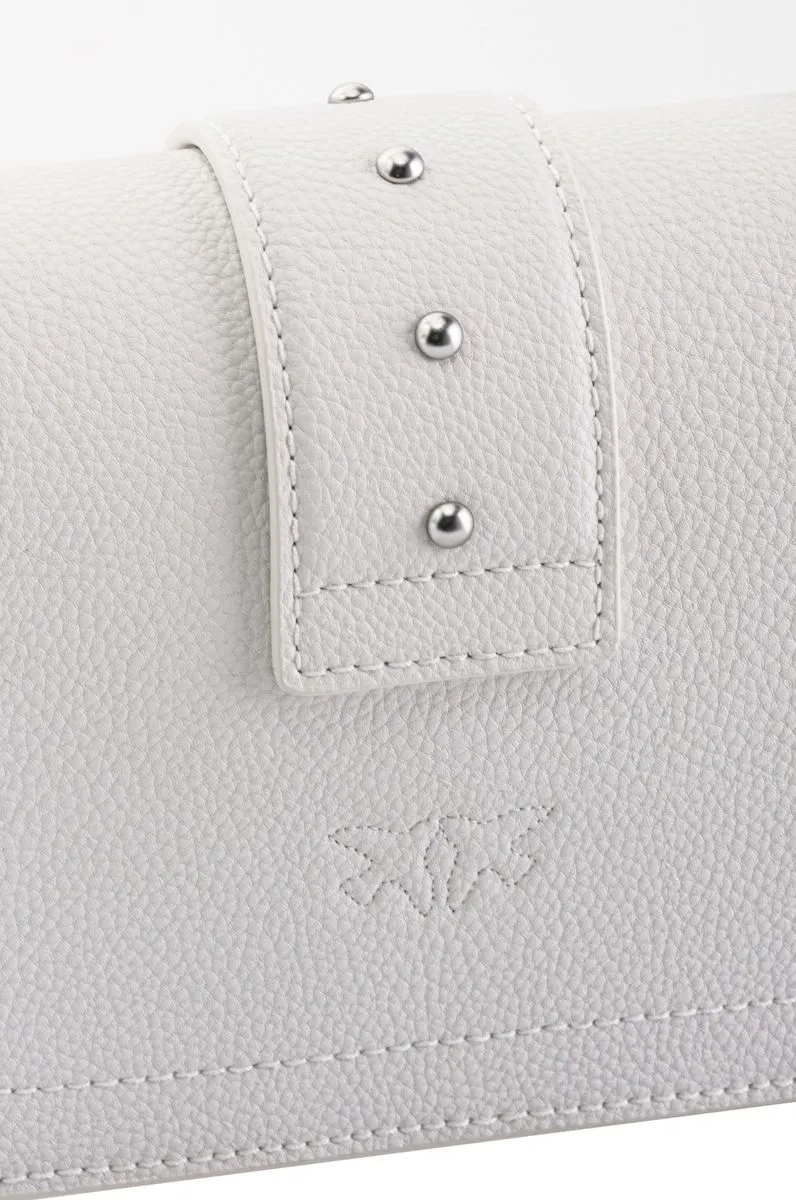 MINI LOVE BAG SIMPLY ROUGH - white — фото 5